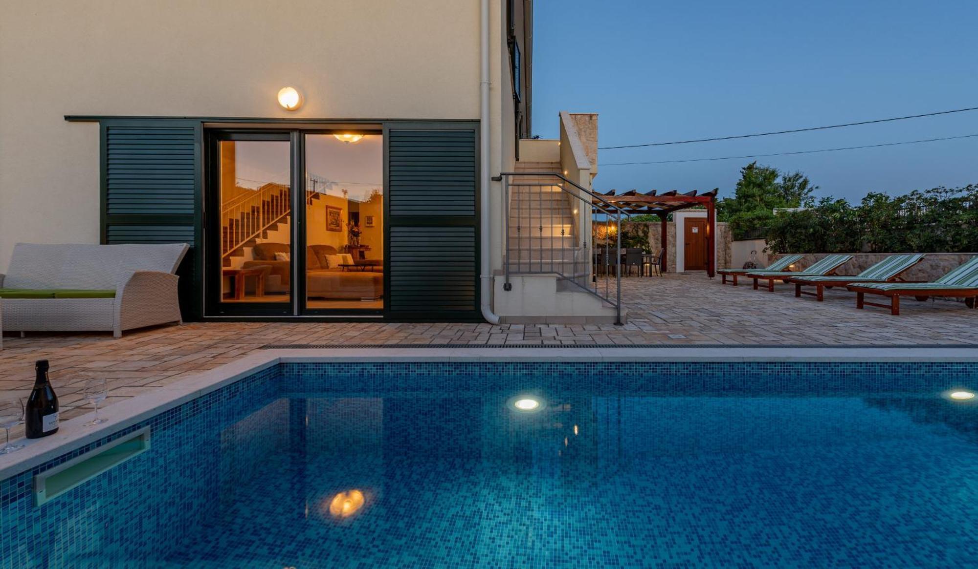 Villa Ivo Zadarvillas Vinjerac Exterior foto